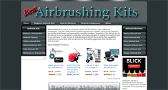 Desktop Screenshot of bestairbrushingkits.com